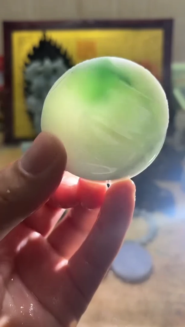 未镶嵌挂件翡翠A货常星6915