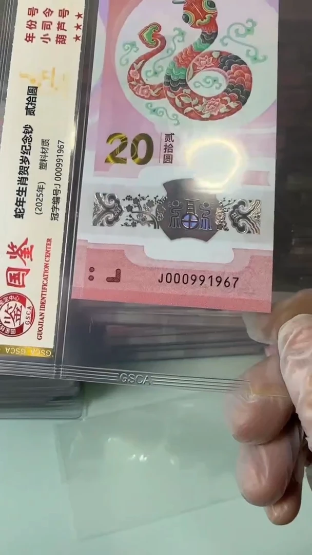 【闪购商品】塑料000991967-蛇钞单张！