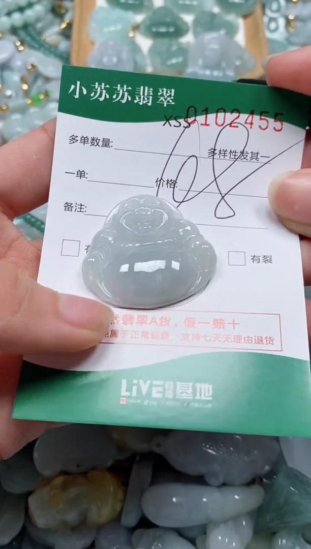 【闪购商品】翡翠颈饰未镶嵌闪购商品0102455