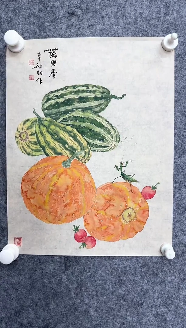 国画DH-邸秋丽老师绘画作品