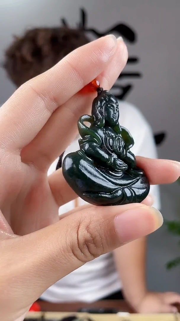 和田玉未镶嵌颈饰拍一发一，多样性发货