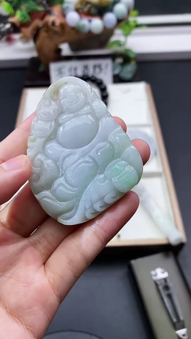 颈饰未镶嵌翡翠天然缅甸A货翡翠