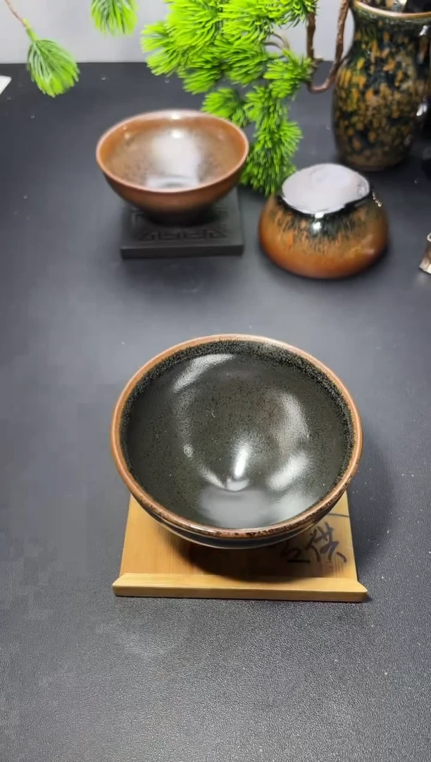 茶盏192 叶紫建盏