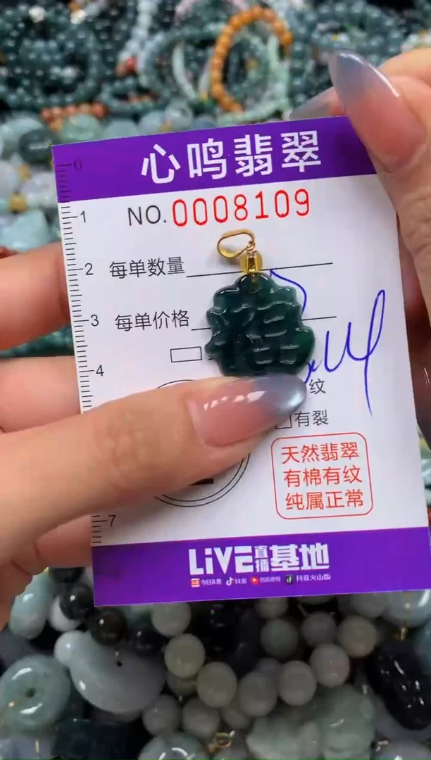 颈饰未镶嵌翡翠闪购008109