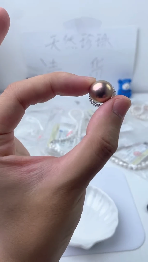 吊坠(不含链)银S925镶嵌淡水珍珠11111111