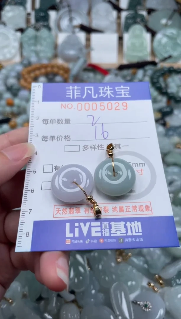 翡翠未镶嵌颈饰00..5029