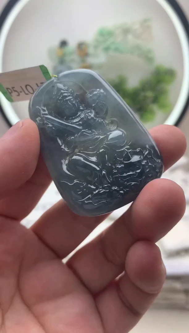 颈饰未镶嵌翡翠文殊