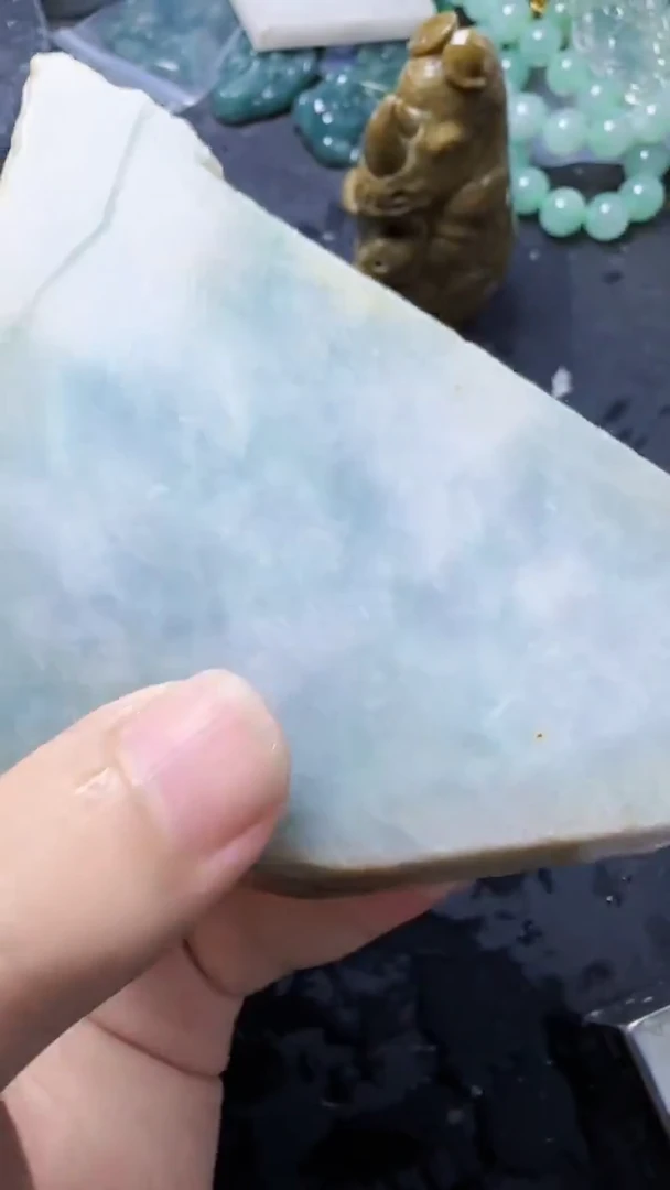 未镶嵌挂件翡翠072