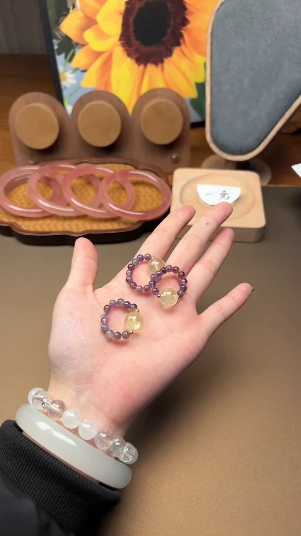 未镶嵌手串水晶1