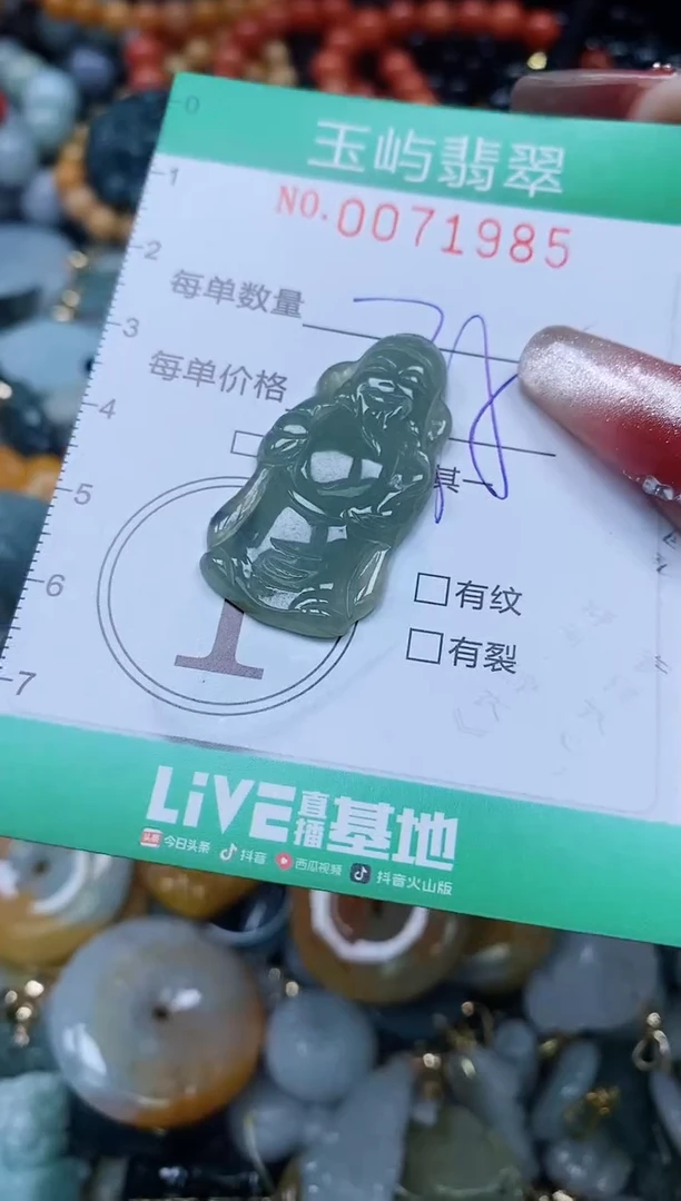 【闪购商品】翡翠颈饰未镶嵌闪购0071985