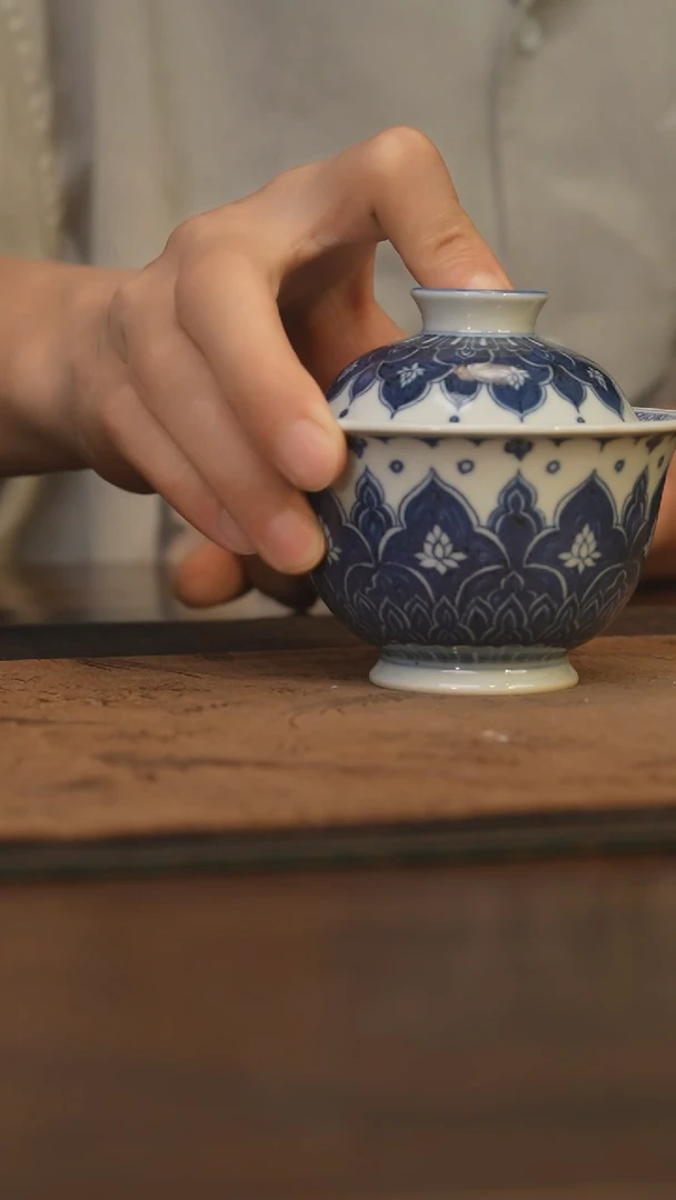 瓷片柴窑青花破价福利