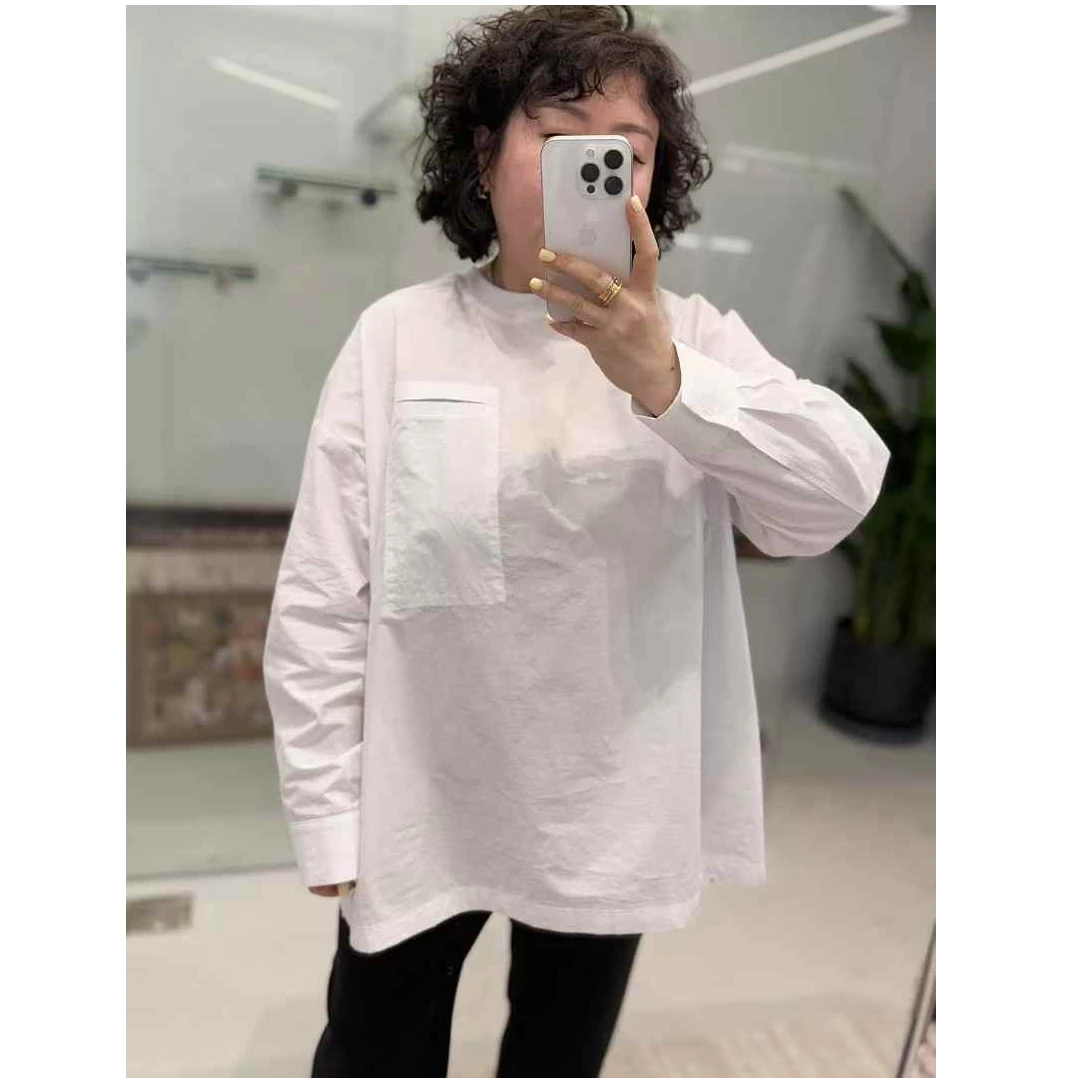 MEET  春季百搭大口袋衬衣