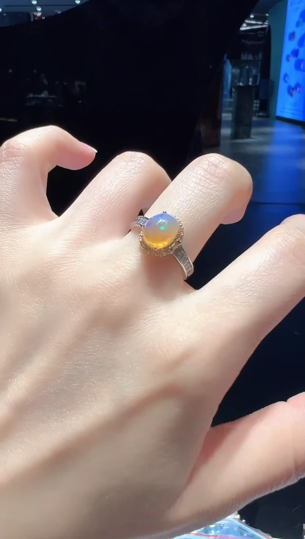 欧泊银S925镶嵌戒指17]]