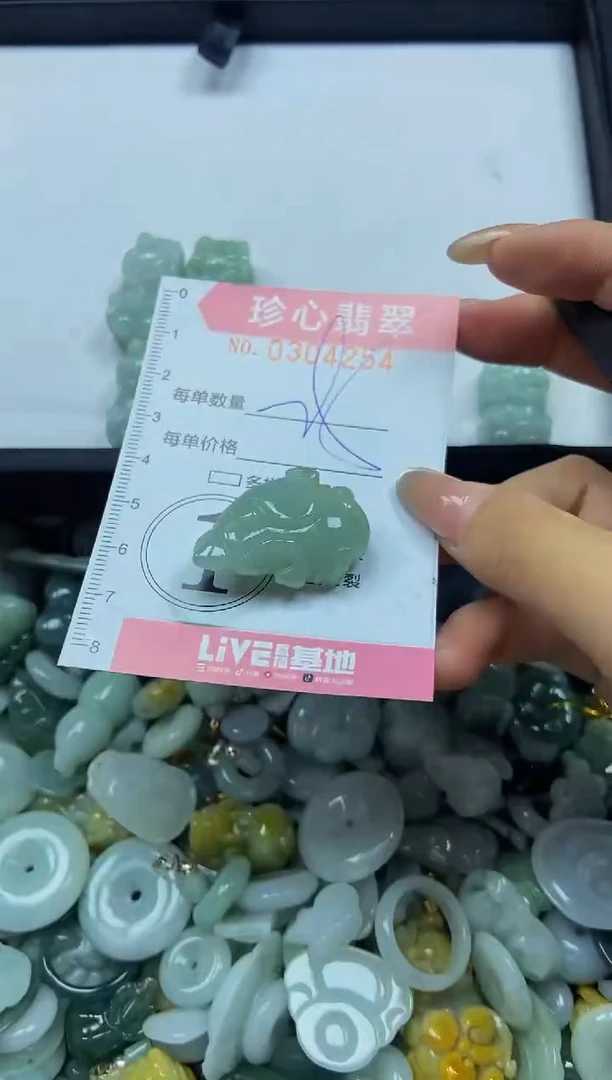 翡翠未镶嵌颈饰闪购0304254