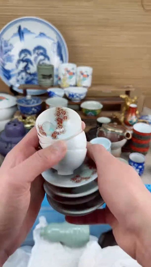 【闪购商品】瓷片茶盏陶瓷陶器