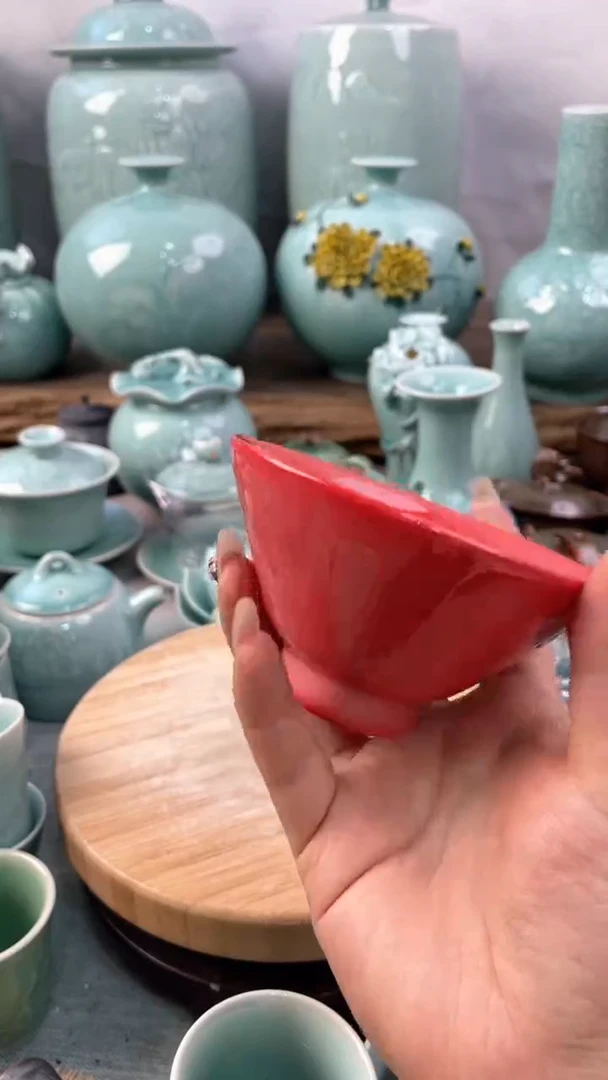 【闪购商品】特价 微瑕 慧仙青瓷