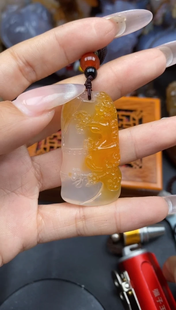 【闪购商品】玛瑙/玉髓颈饰合金ll