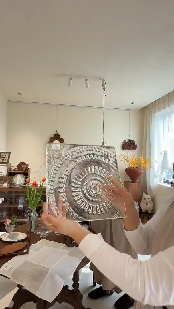 茶道摆件0000玻璃方盘平盘9001