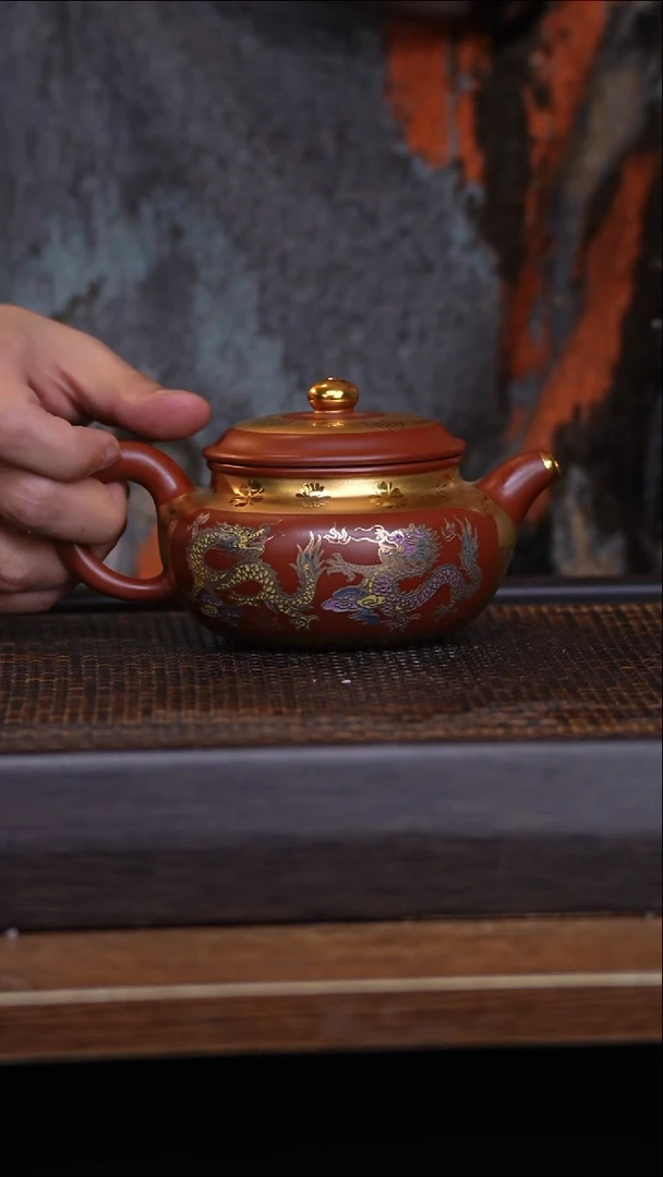 茶壶紫砂宜兴手工原矿紫砂壶001