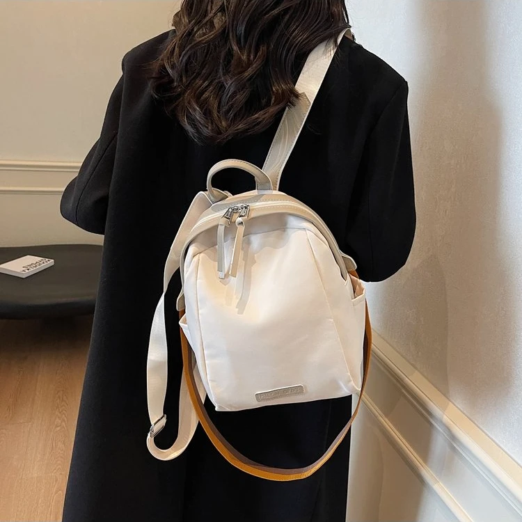 春夏日系高品质防水牛津布大容量运动休闲双单肩包简约百搭女士