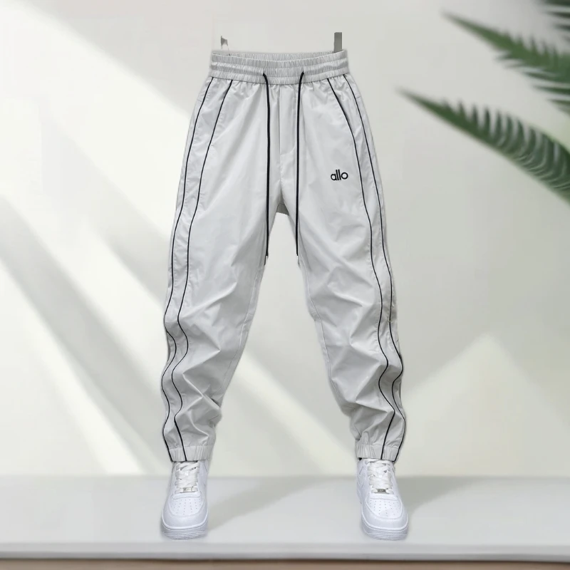 男士休闲裤 2025夏季新款时尚百搭潮流透气速干彩色户外弹力薄款