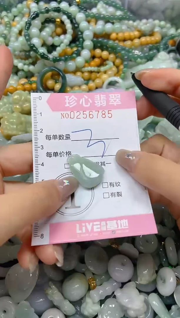 翡翠未镶嵌颈饰闪购0256785