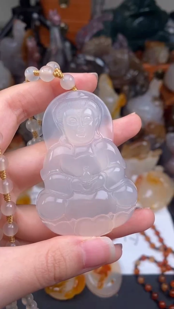 玛瑙/玉髓颈饰未镶嵌AA