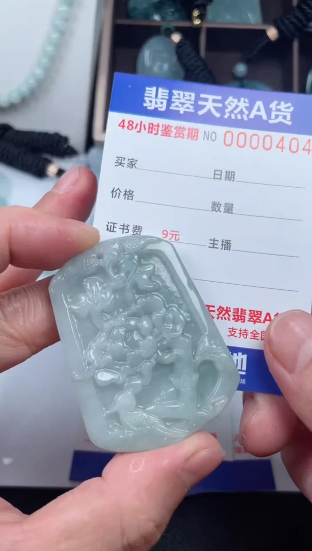 【闪购商品】翡翠未镶嵌颈饰