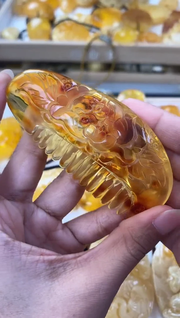 未镶嵌琥珀裸石天然琥珀蜜蜡
