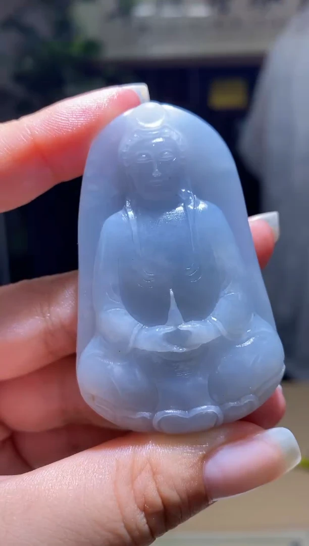 定制翡翠未镶嵌观音