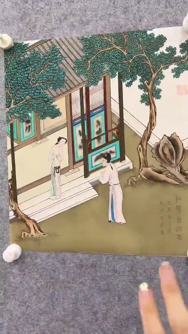 国画马宁晞-1平尺-人物国画