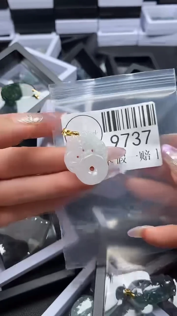 吊坠(不含链)未镶嵌翡翠9737