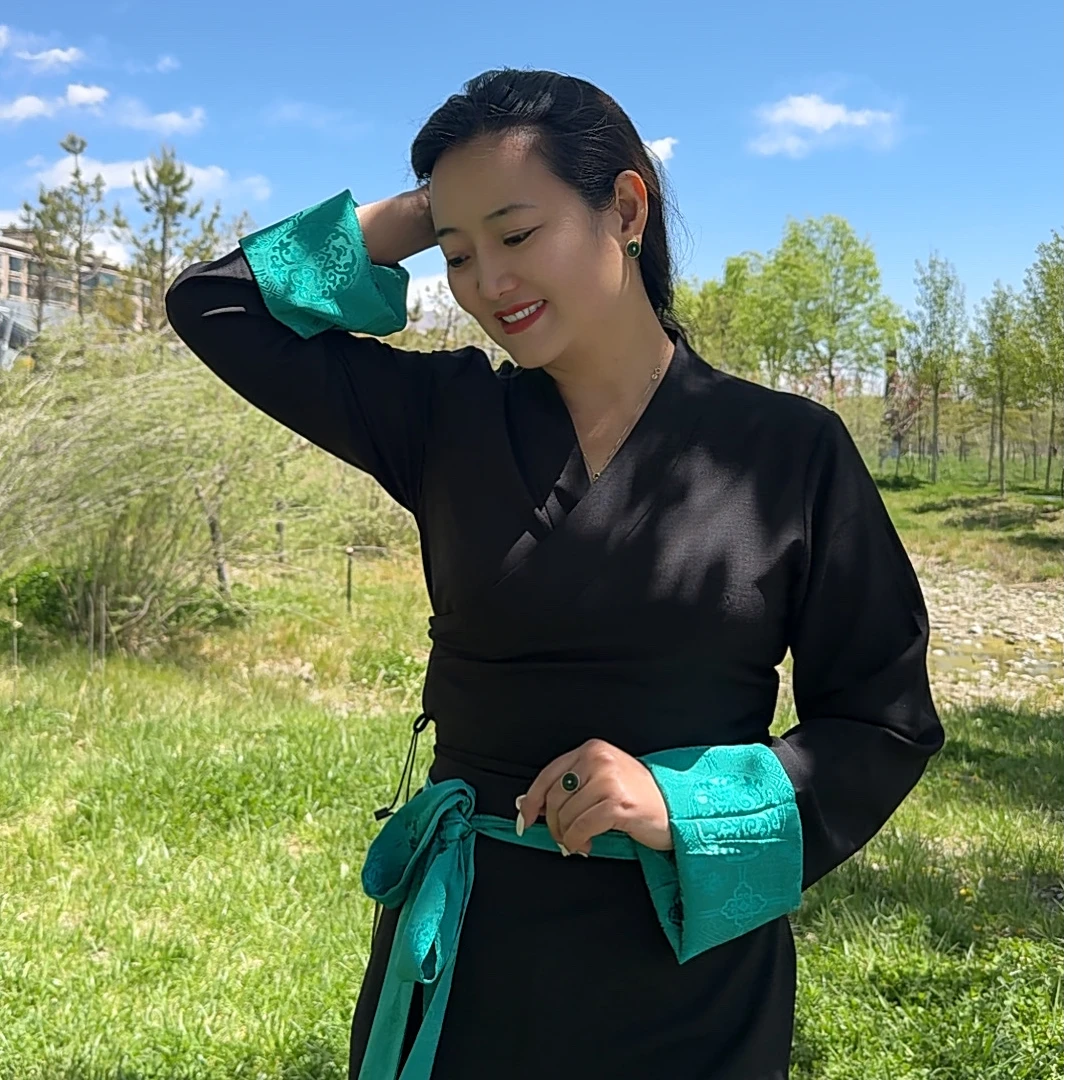 史镜传统复古连袖藏服长袖款（薄款）