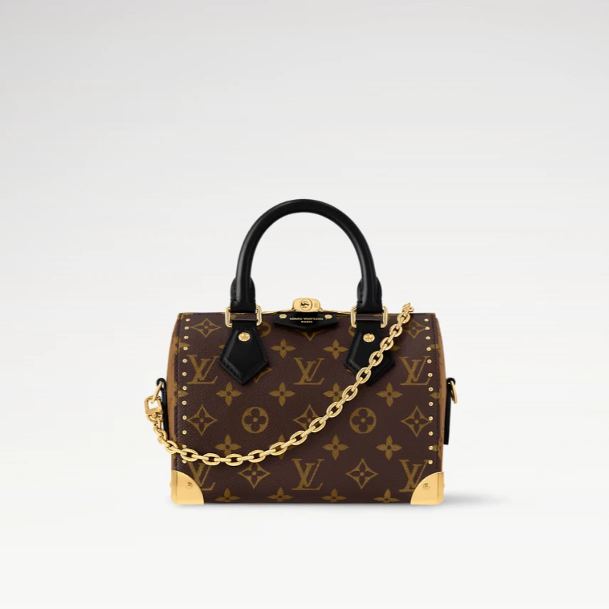 未使用 LouisVuitton/路易威登 Speedy Trunk 20手袋
