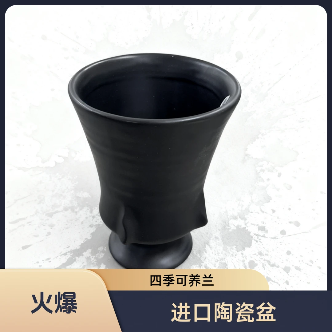 悠花里高档进口陶瓷盆【代号五】