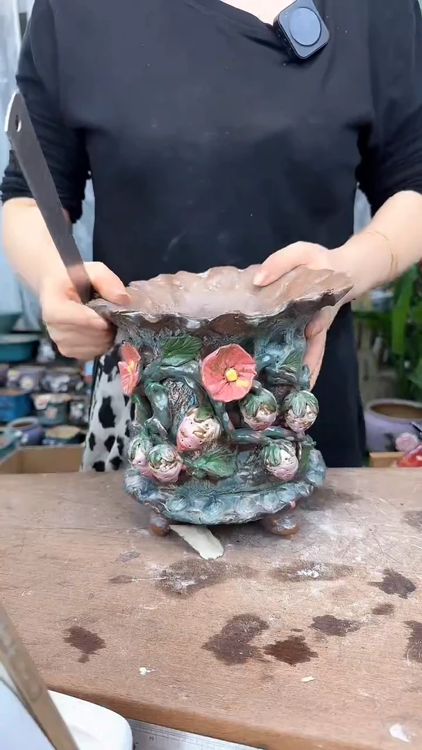 1个手工捏花不指定845
