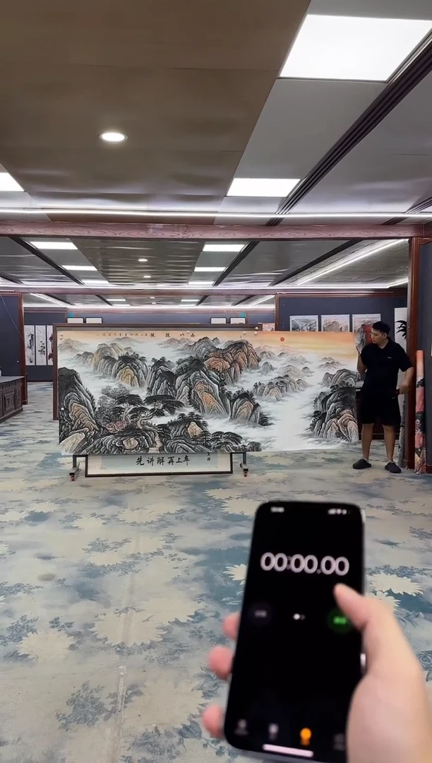 国画Z王红兵-山水国画-大丈二