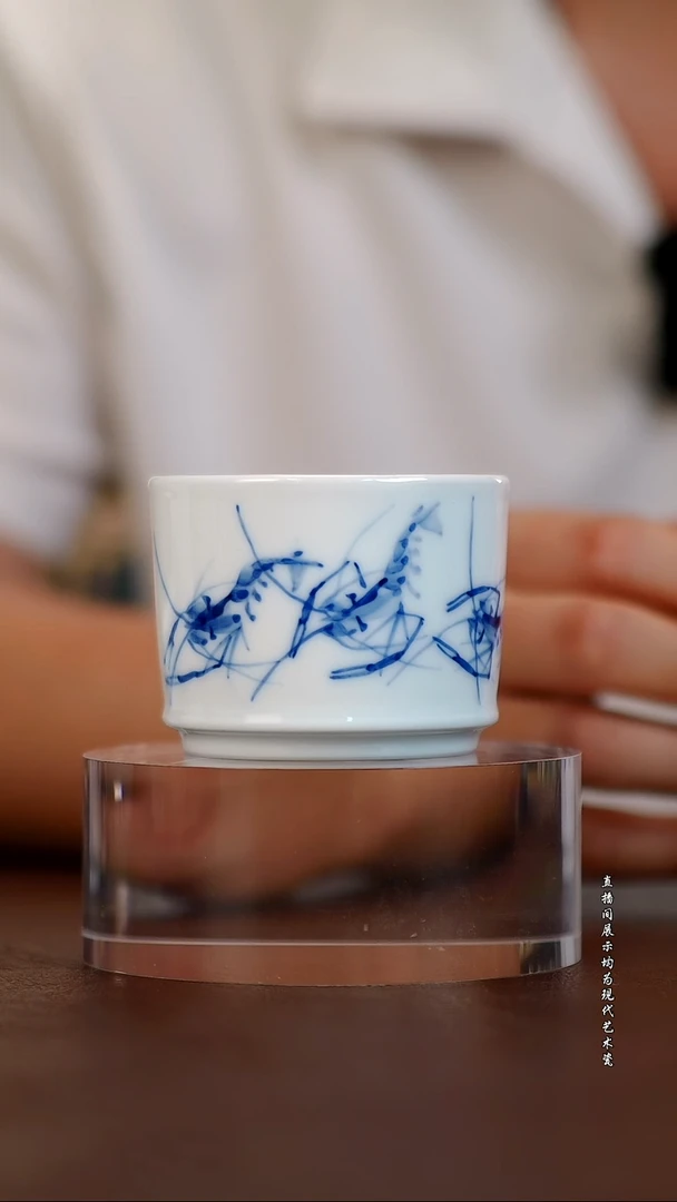 摆件景德镇陶东方现代艺术高端茶器花瓶摆件