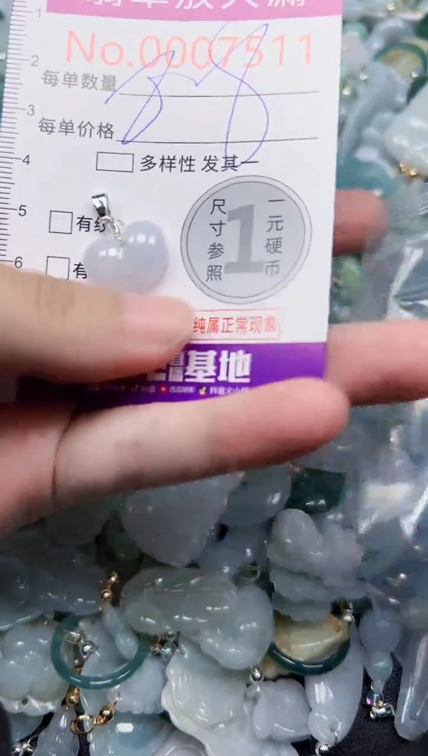 颈饰未镶嵌翡翠7511