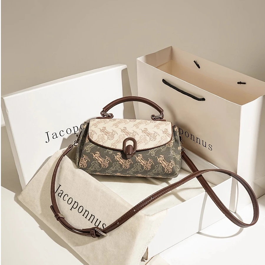 【雅各邦】真皮信封包女士2025时尚流行款高级小众轻奢百搭斜挎包包