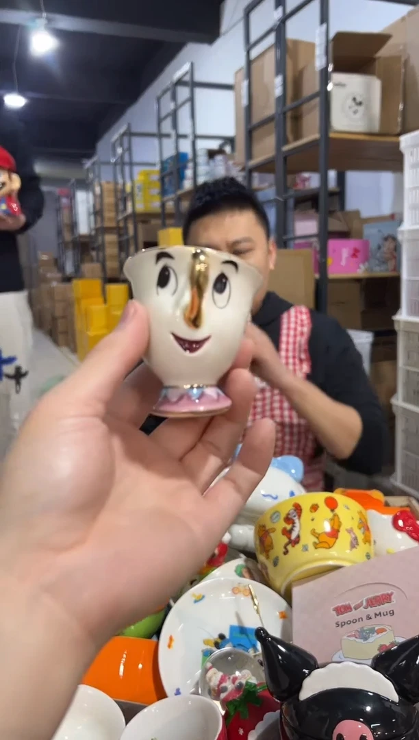 【闪购商品】杯陶瓷杯金边阿奇杯