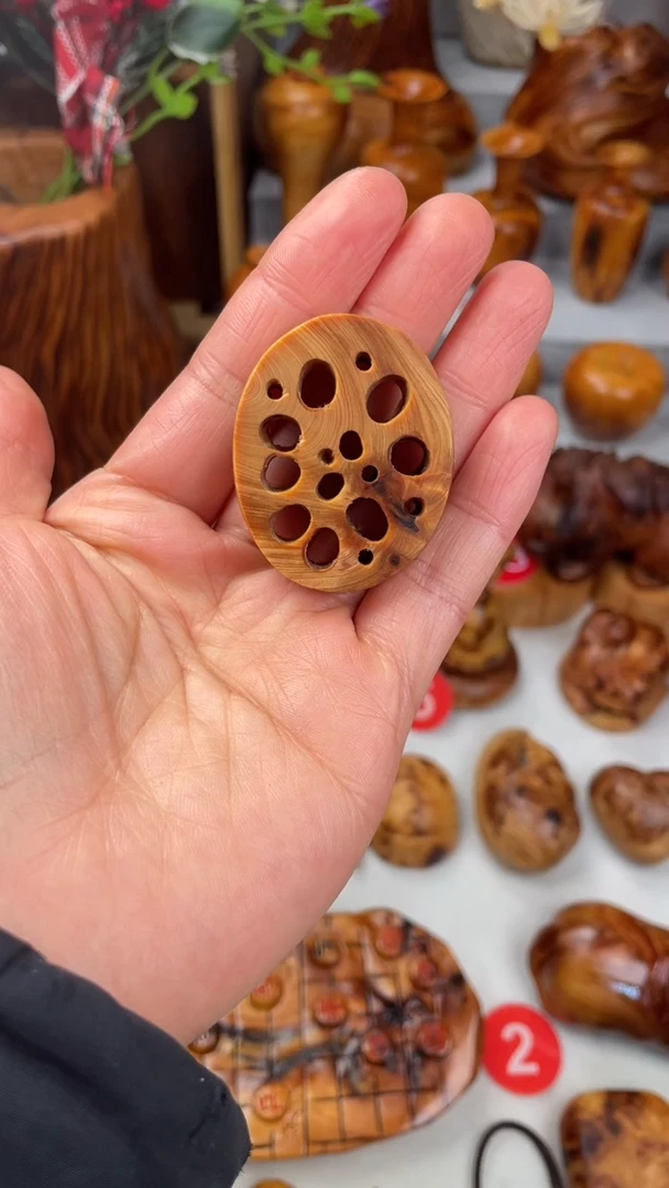 木 太行崖柏陈化精品 藕片/把件/雕刻件-鉴赏期48小时