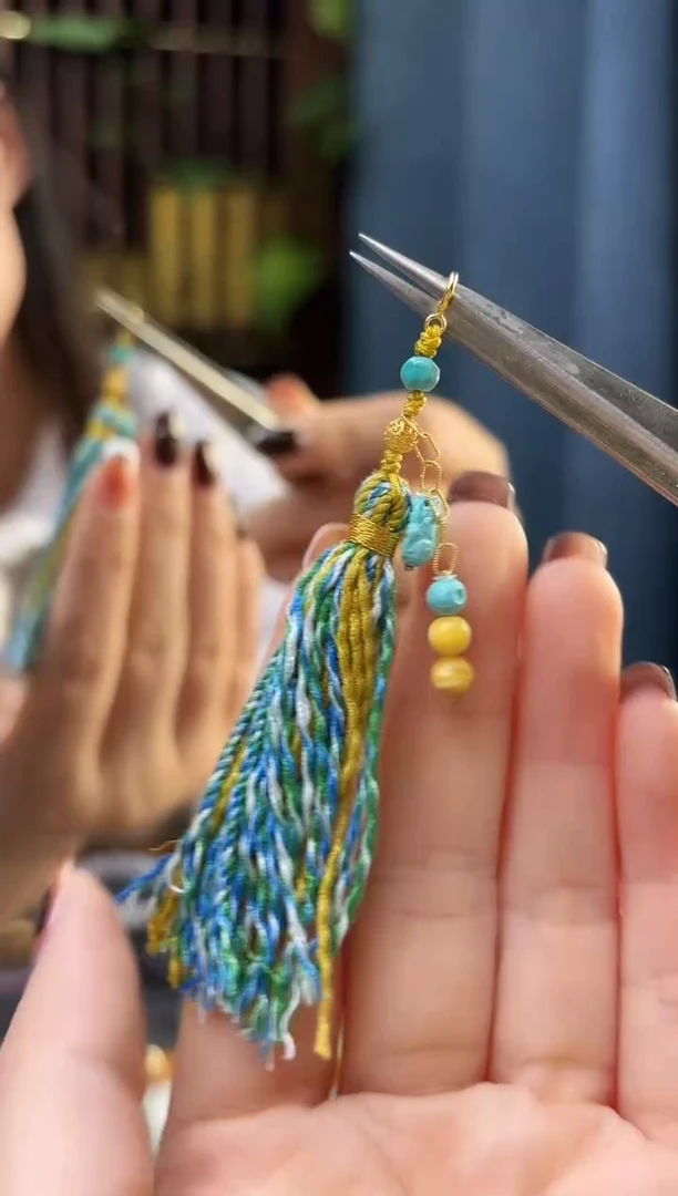 18K金镶嵌绿松石挂件18K金松石挂件YZG