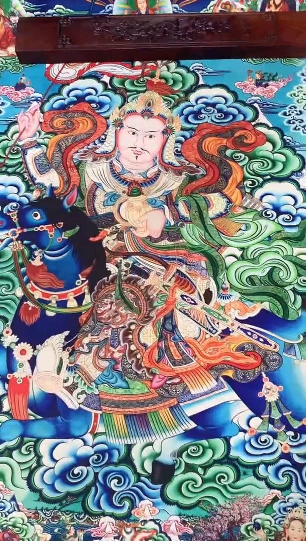 卷轴画022格萨尔王