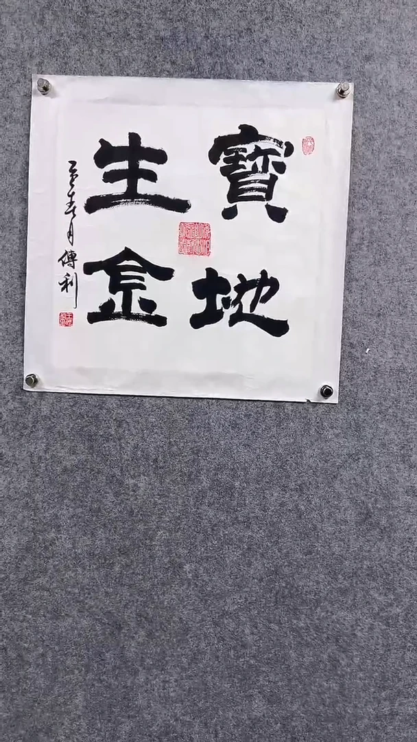 书法王C利-2P-宝地生金