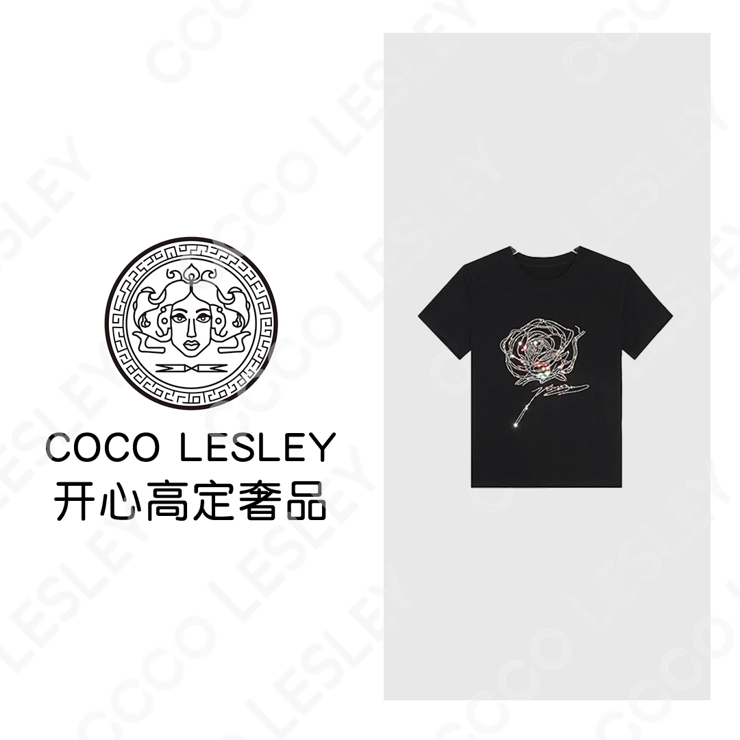 【COCO LESLEY】A68981新款洋气百搭休闲短袖