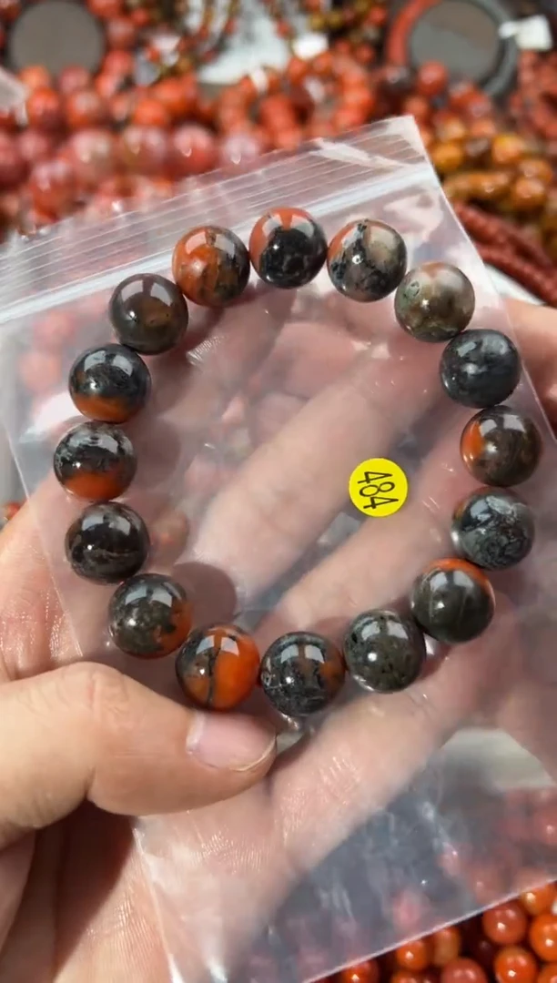 未镶嵌手串南红玛瑙13+