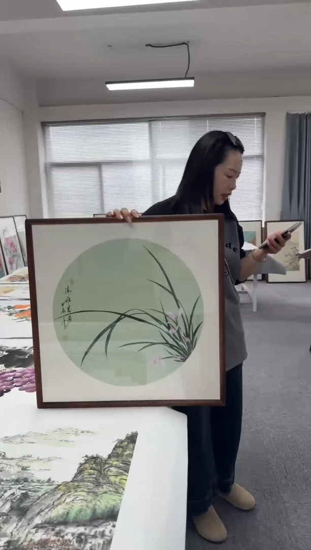 书法金世坤2-53*53绘画手绘同款