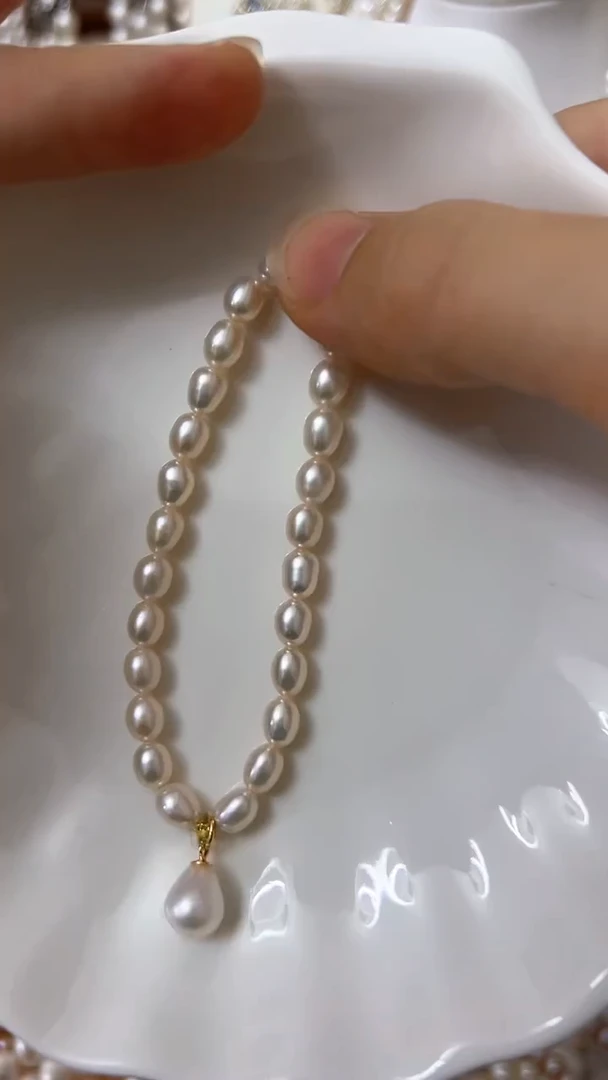 淡水珍珠手串未镶嵌珍珠手串弹力绳