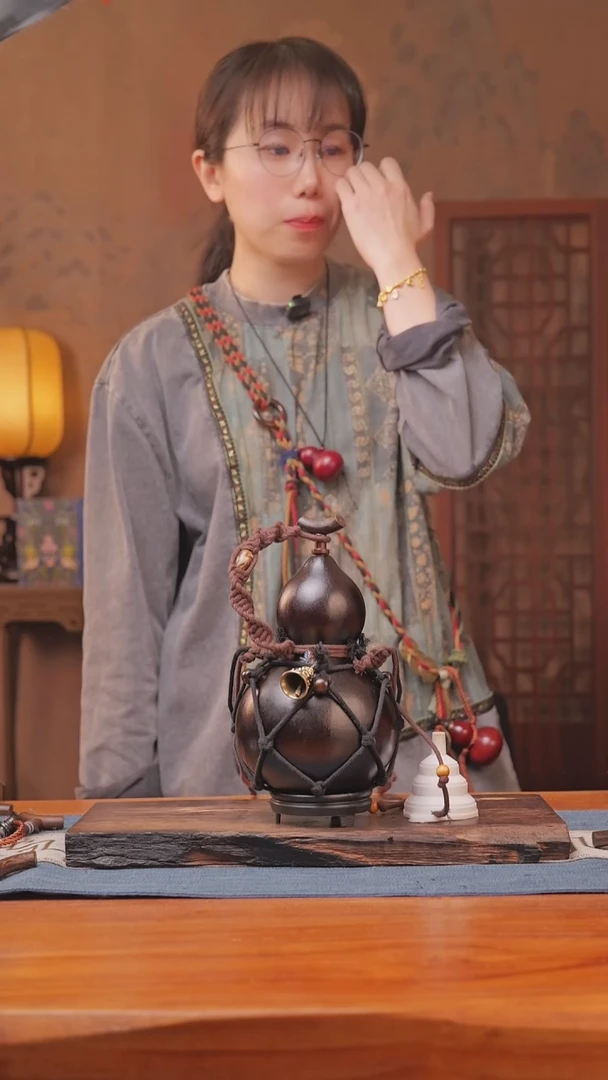 1617号链接精品大漆葫芦现货现发[一物一拍]